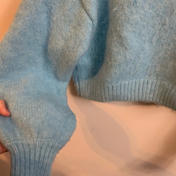 Zara turtleneck crop top sweater size small - Picture 4 of 6